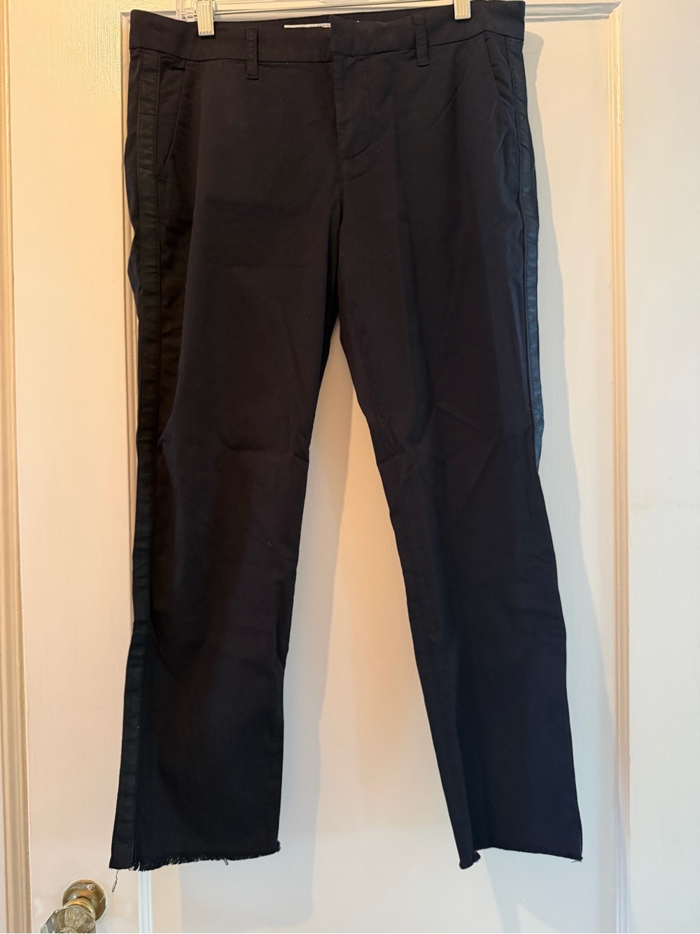 Frank & Eileen Wicklow Black Tuxedo Twill Pant